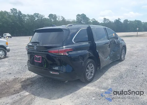 2021 Toyota Sienna Le from USA, damaged, VIN 5TDKRKECXMS024161